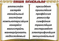Комплект таблиц "Словарные слова" - fgospostavki.ru - Семёнов
