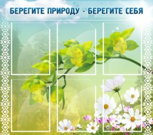 Стенд "Берегите природу - берегите себя" - fgospostavki.ru - Семёнов