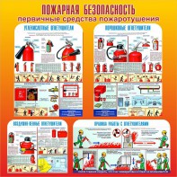 Стенд "Пожарная безопасность" Вариант 2 - fgospostavki.ru - Семёнов